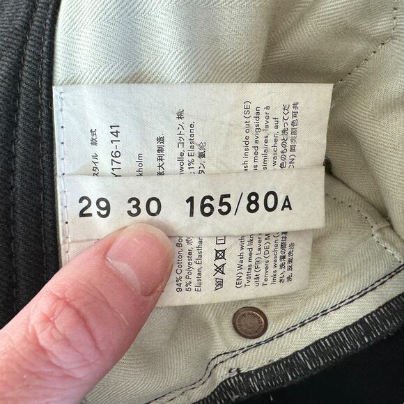 ACNE Studios North Skinny Fit Jean Stay Black - Picture 10 of 10